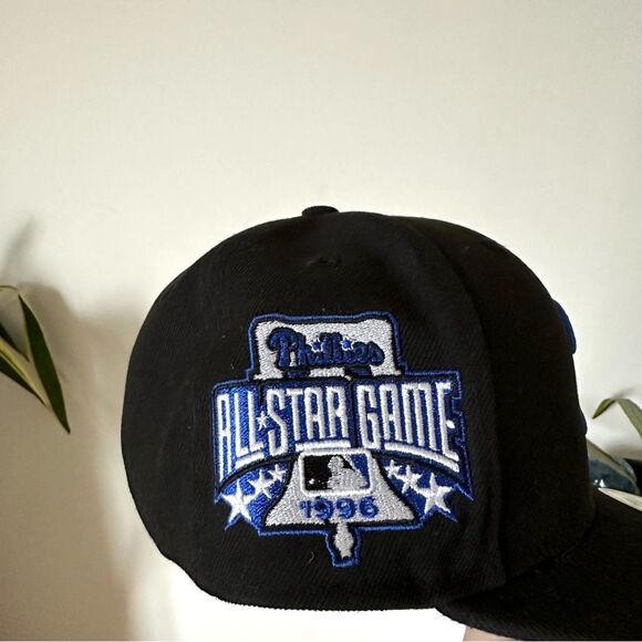 Philadelphia Phillies New Era 59 Fitted Baseball Hat World Series 1996 Size 7 - Picture 5 of 9